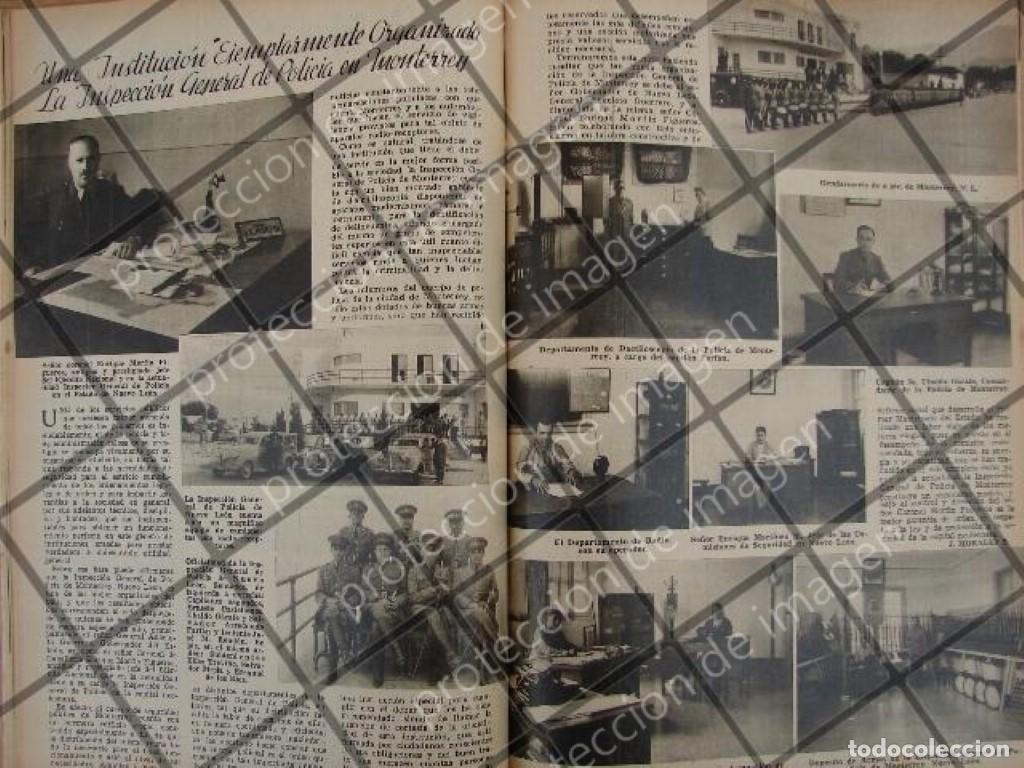 Collectionnisme d'affiches: AFICHE ANTIGUO ENRIQUE MORFIN Y LA POLICIA DE MONTERREY 1936