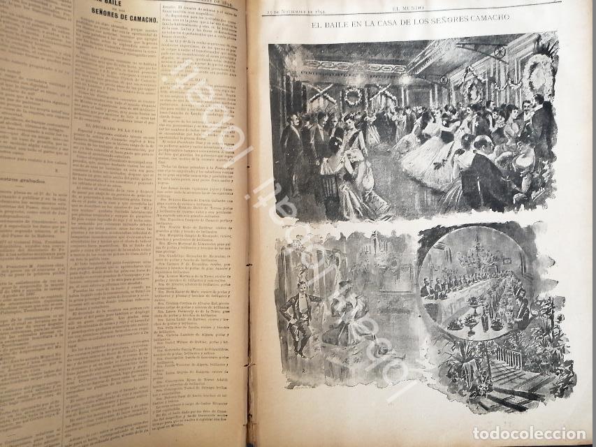 Collectionnisme d'affiches: CARTEL ANTIGUO ORIGINAL DE BAILE EN CASA DE SEBASTIAN CAMACHO ZULETA 1894 /ASM