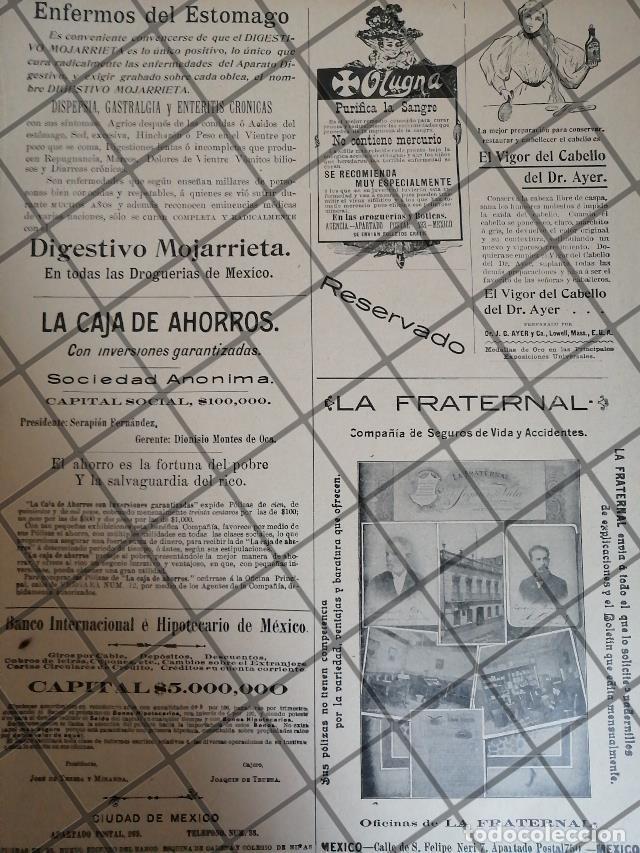 Collectionnisme d'affiches: AFICHE PUBLICITARIO ANTIGUO DEL SIGLO XIX. 1897 /950