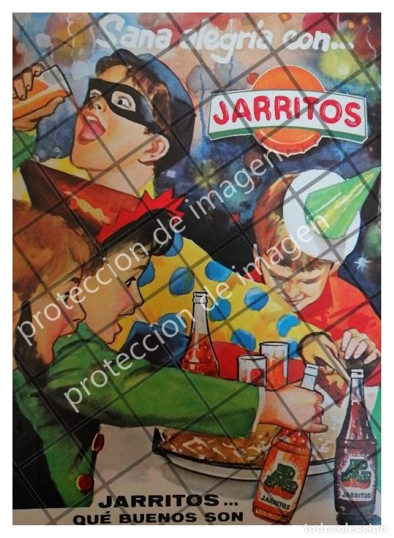 Collectionnisme d'affiches: CARTEL ANTIGUO ORIGINAL REFRESCOS JARRITOS 1950 /RARO