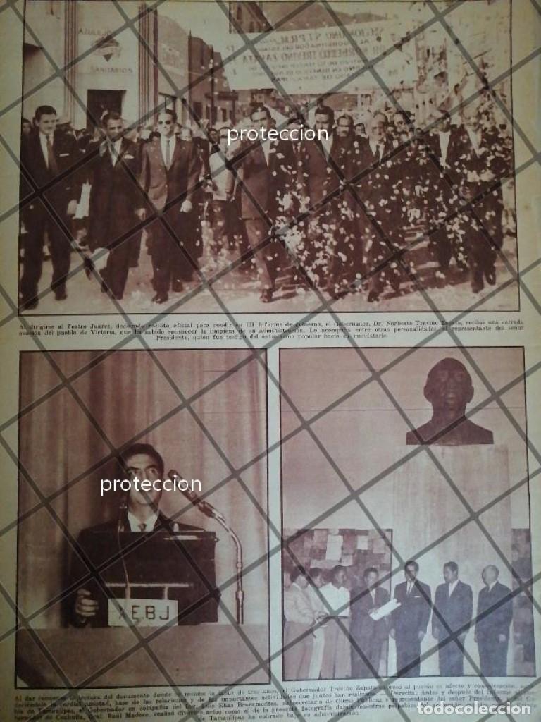 Poster collecting: AFICHE ANTIGUO 1968 NORBERTO TREVI&Ntilde;O ZAPATA 3ER INFORME 1960
