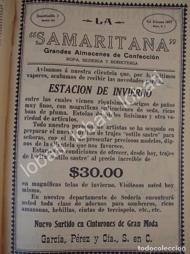 Poster collecting: CARTEL ANTIGUO ORIGINAL DE TIENDA. ALMACENES LA SAMARITANA 1910 /689
