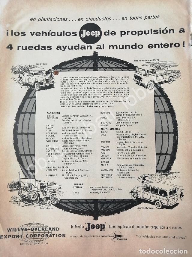 Poster collecting: CARTEL ANTIGUO ORIGINAL DE AUTOS Y CAMIONES WILLYS 1953 / 723