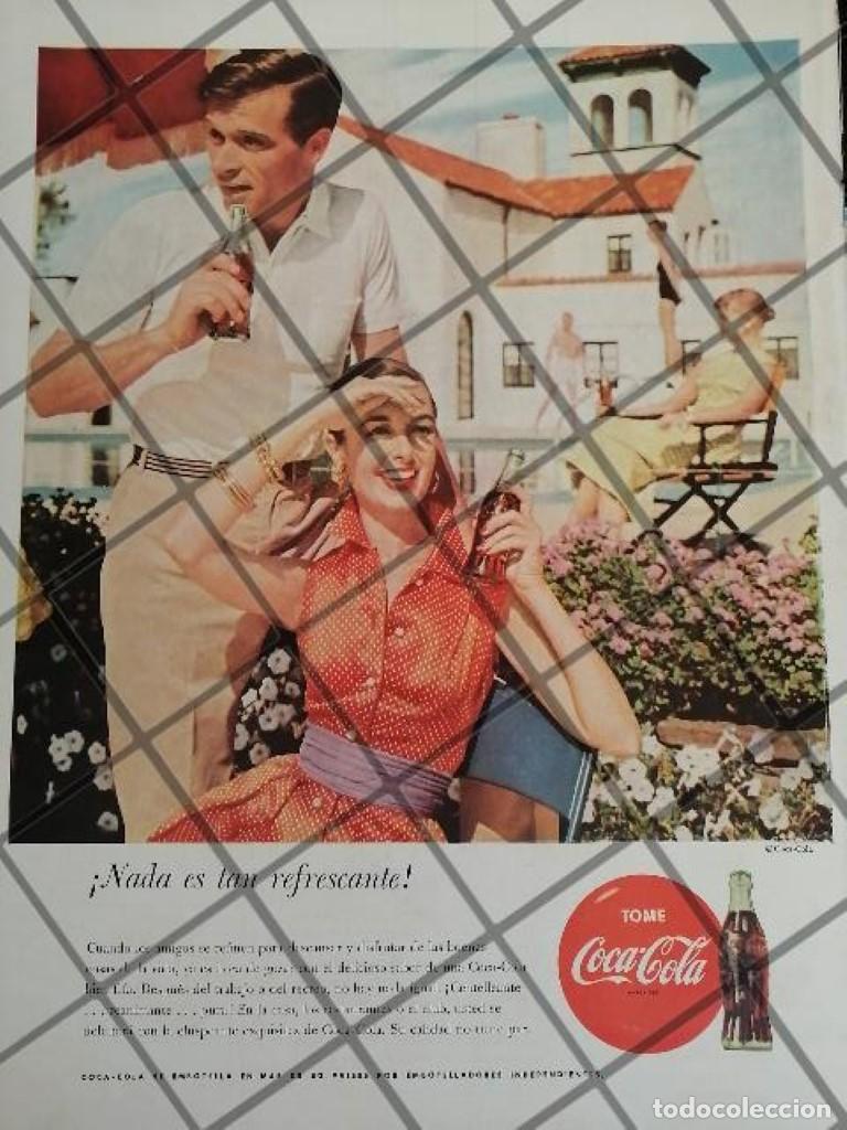 Poster collecting: AFICHE PUBLICITARIO RETRO ORIGINAL COCA COLA 60s /C22