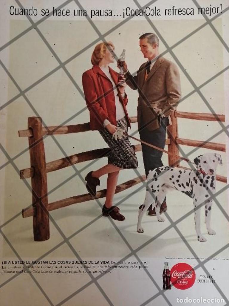 Poster collecting: CARTEL PUBLICITARIO RETRO ORIGINAL COCA COLA 1959 /C28