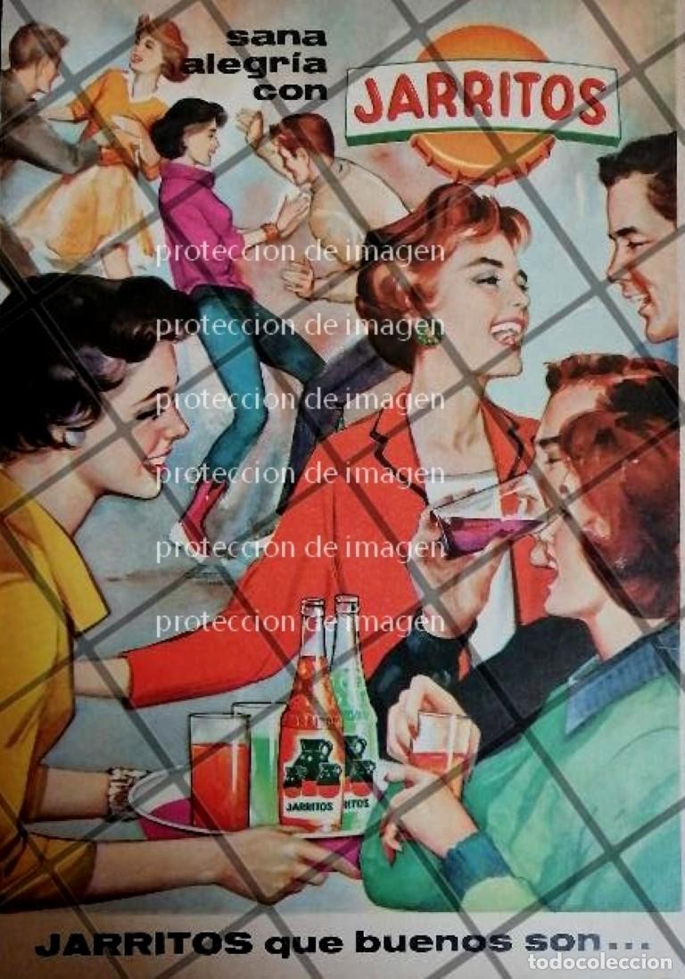 Sammeln von Plakaten: CARTEL ANTIGUO REFRESCOS JARRITOS 1950 /309