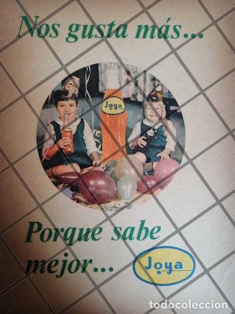 Sammeln von Plakaten: CARTEL ANTIGUO REFRESCOS JOYA 1940s MONTERREY /308