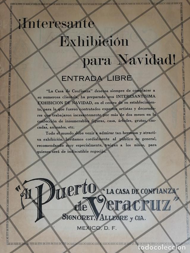 Sammeln von Plakaten: CARTEL ANTIGUO ORIGINAL TIENDA AL PUERTO DE VERACRUZ 1926 1059