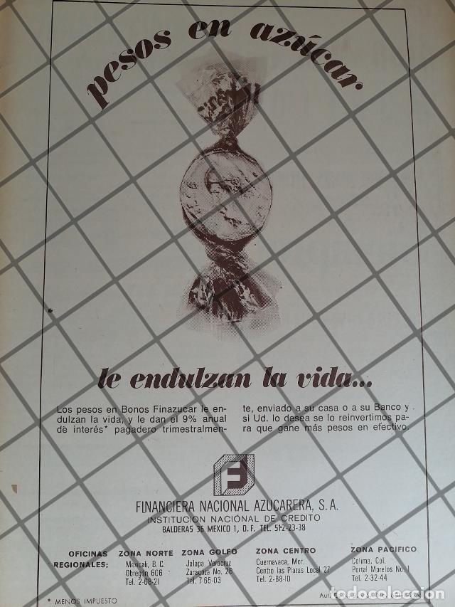 Sammeln von Plakaten: CARTEL RETRO BONO DE FINANCIERA NACIONAL AZUCARERA 1972