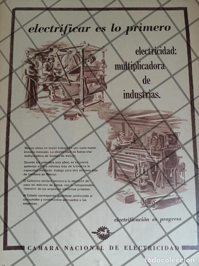 Sammeln von Plakaten: CARTEL VINTAGE. CAMARA NACIONAL DE ELECTRICIDAD 1959 1089
