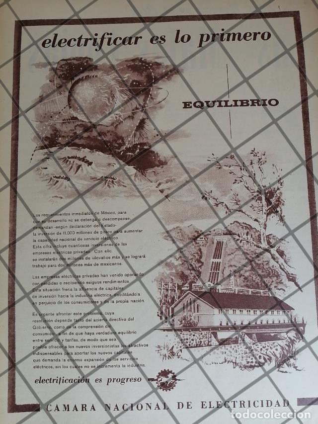 Sammeln von Plakaten: CARTEL VINTAGE. CAMARA NACIONAL DE ELECTRICIDAD 1959 1088