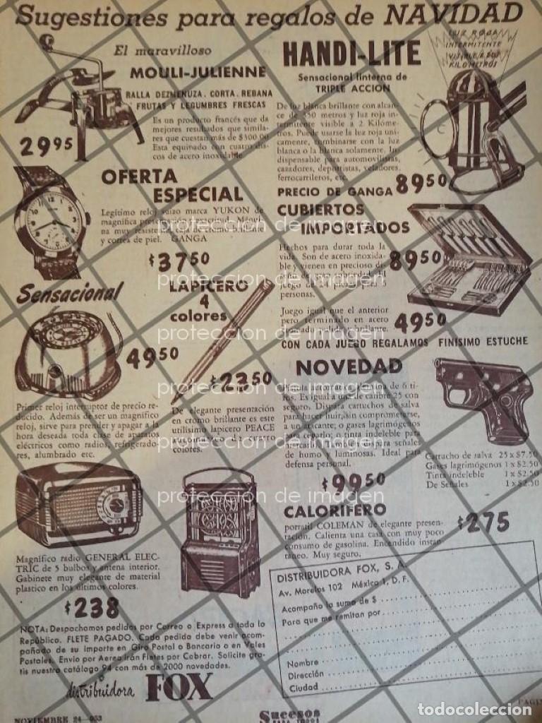 Sammeln von Plakaten: CARTEL ANTIGUO Distribuidora Fox 1953 1102
