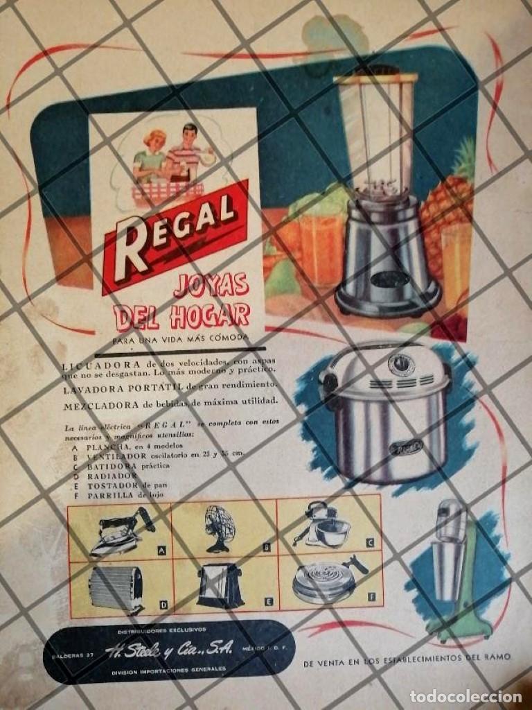 Sammeln von Plakaten: CARTEL PUBLICITARIO RETRO ELECTRODOMESTICOS REGAL 1956 609