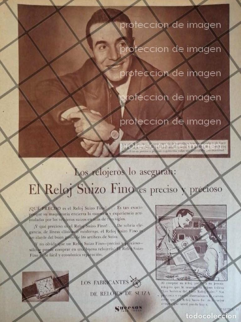Sammeln von Plakaten: CARTEL PUBLICIDAD RETRO CON RICARDO MONTALBAN 1952 620