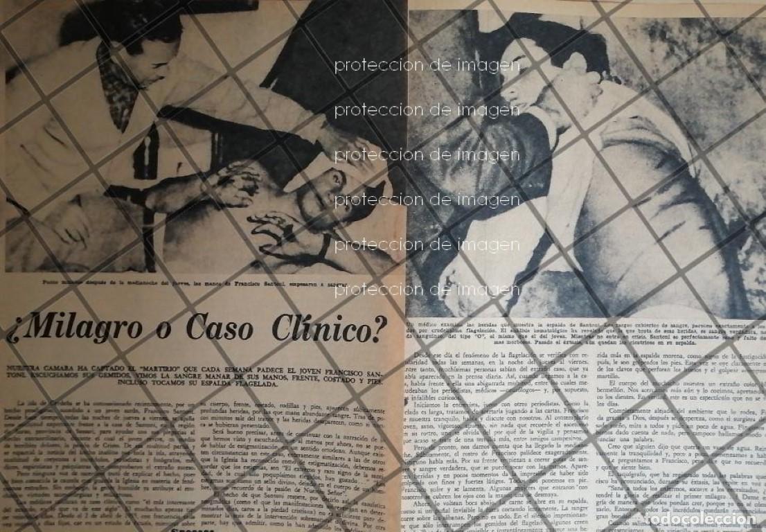 Collectionnisme d'affiches: AFICHE ANTIGUO EL ESTIGMATIZADO FRANCISCO SANTONI 1956