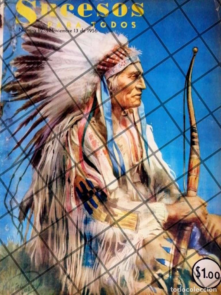 Collectionnisme d'affiches: PORTADA ARTISTICA ANTIGUA DE LUISA HELGUERA 1956 INDIO