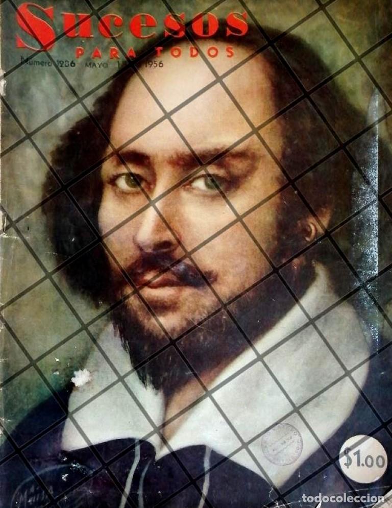 Sammeln von Plakaten: PORTADA ARTISTICA ANTIGUA DE MARIA LUISA HELGUERA 1956 SHAKESPEARE
