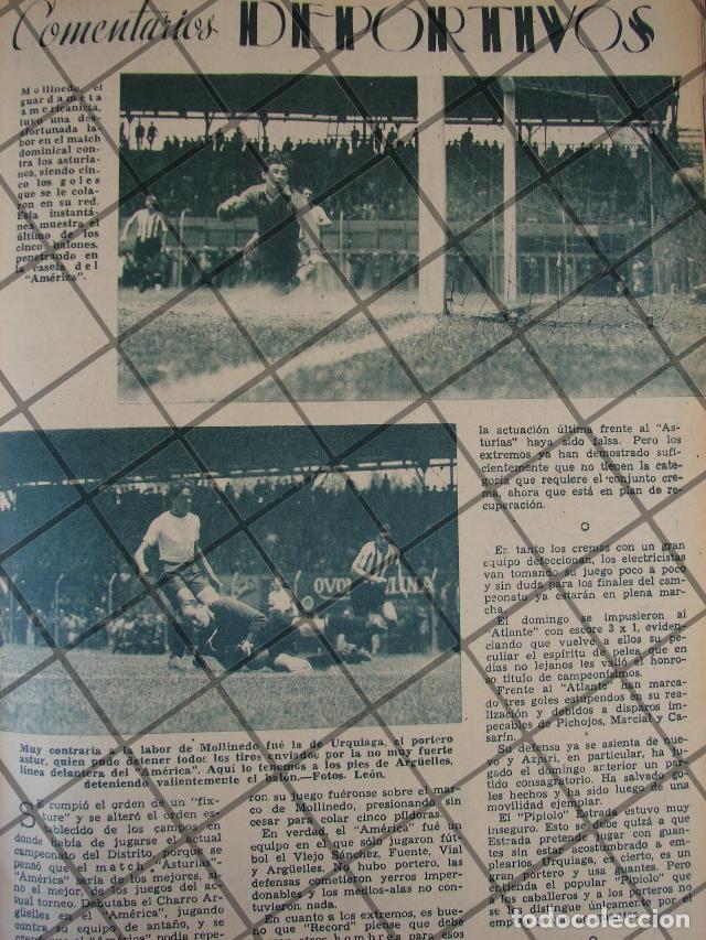 Poster collecting: CARTEL ANTIGUO CLUB DE FUTBOL AMERICA 1937