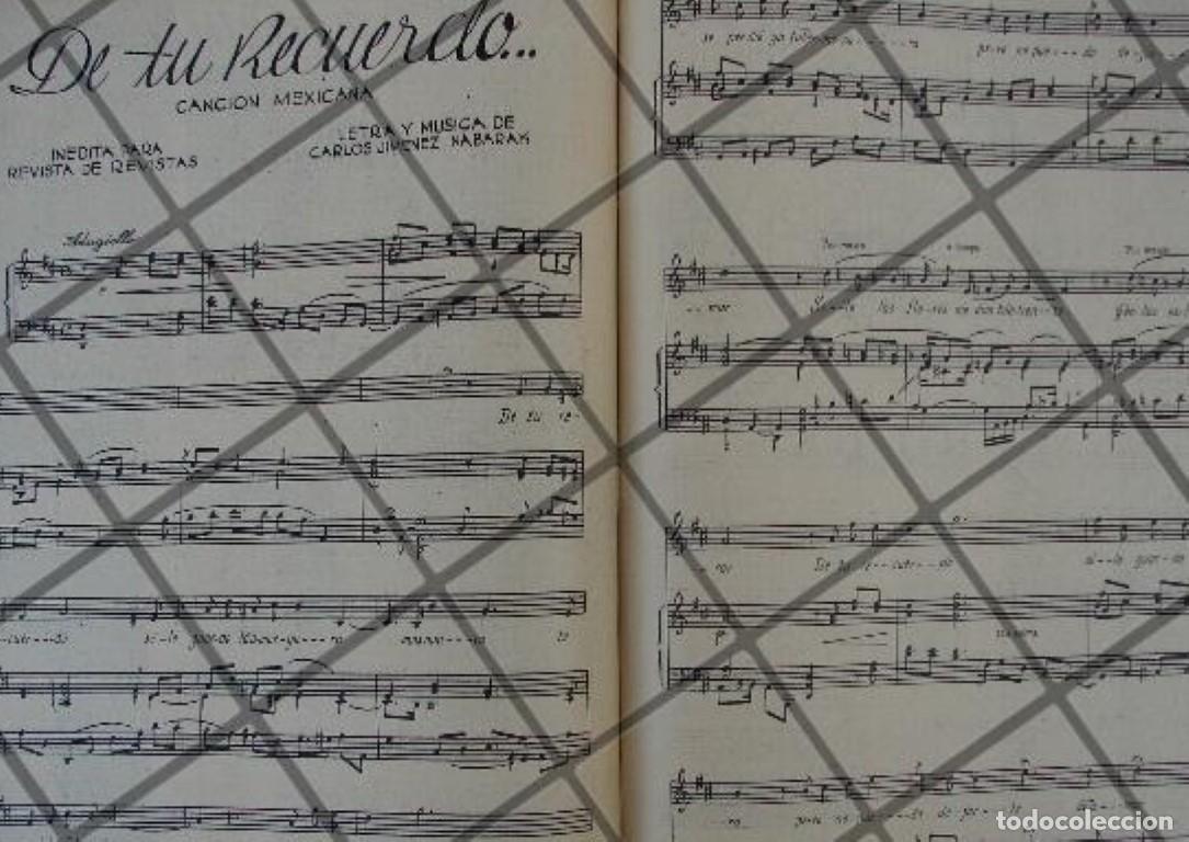 Poster collecting: PARTITURA ANTIGUA INEDITA CARLOS JIMENEZ NAVARAK 1937