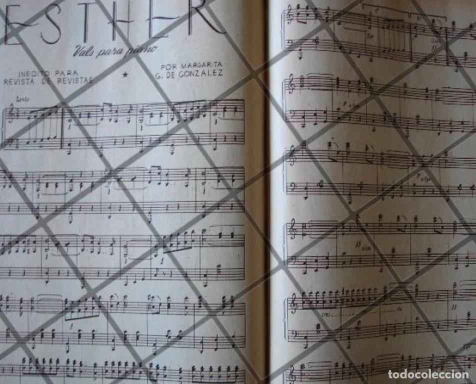 Poster collecting: PARTITURA ANTIGUA INEDITA MARGARIGA G DE GONZALEZ