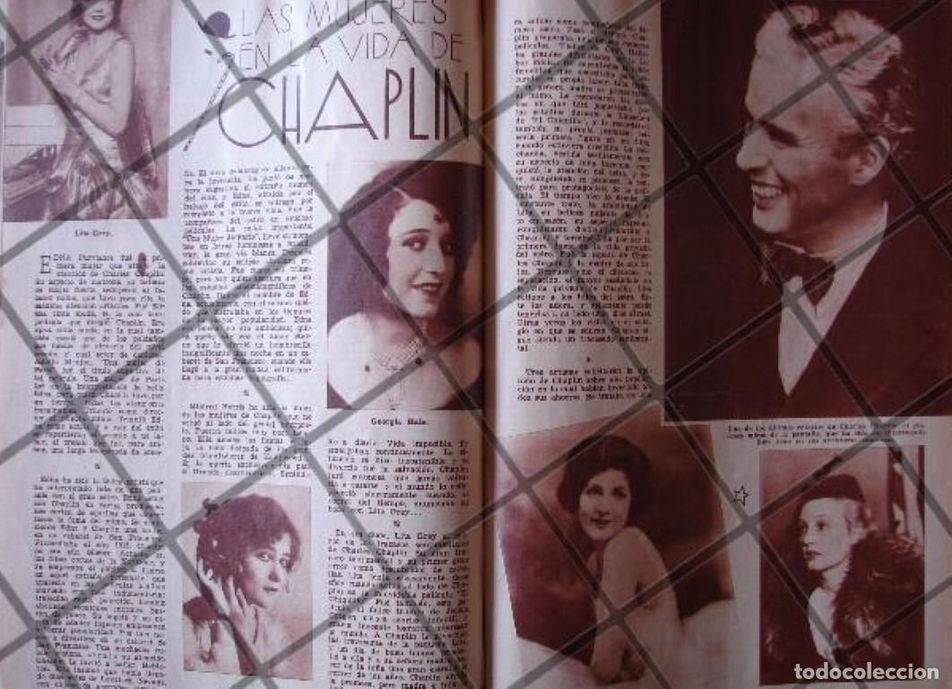 Sammeln von Plakaten: AFICHE ANTIGUO. LAS MUJERES DE CHAPLIN 1939