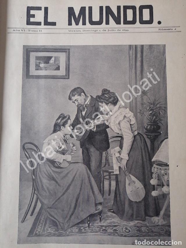 Poster collecting: PORTADA ANTIGUA ORIGINAL 1899 LECCION DE MANDOLINA. POR JOSE MARIA VILLASANA