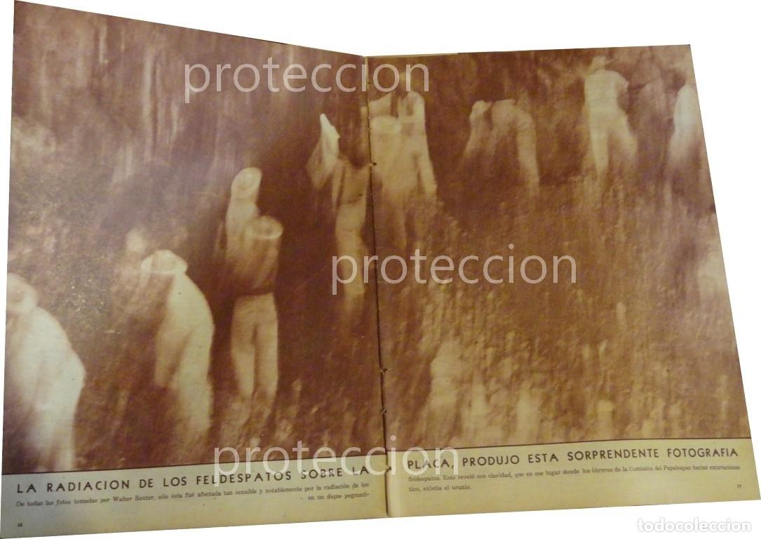 Poster collecting: AFICHE ANTIGUO WALTER REUTER Y SUS FOTOS RADIOACTIVAS OAXACA 1956