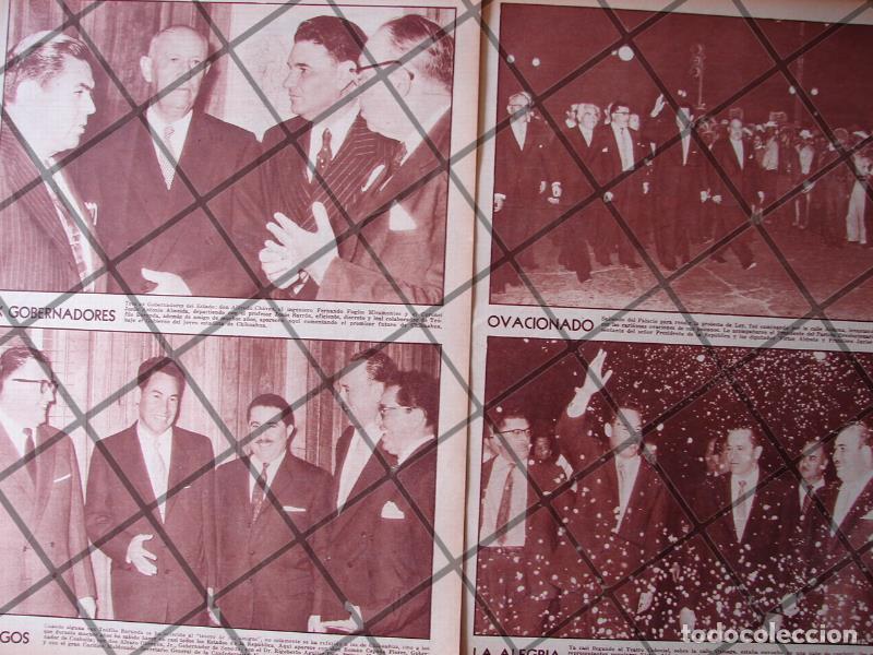 Poster collecting: AFICHE RETRO TEOFILO BORUNDA ASUME GOBERNATURA CHIH. 1956