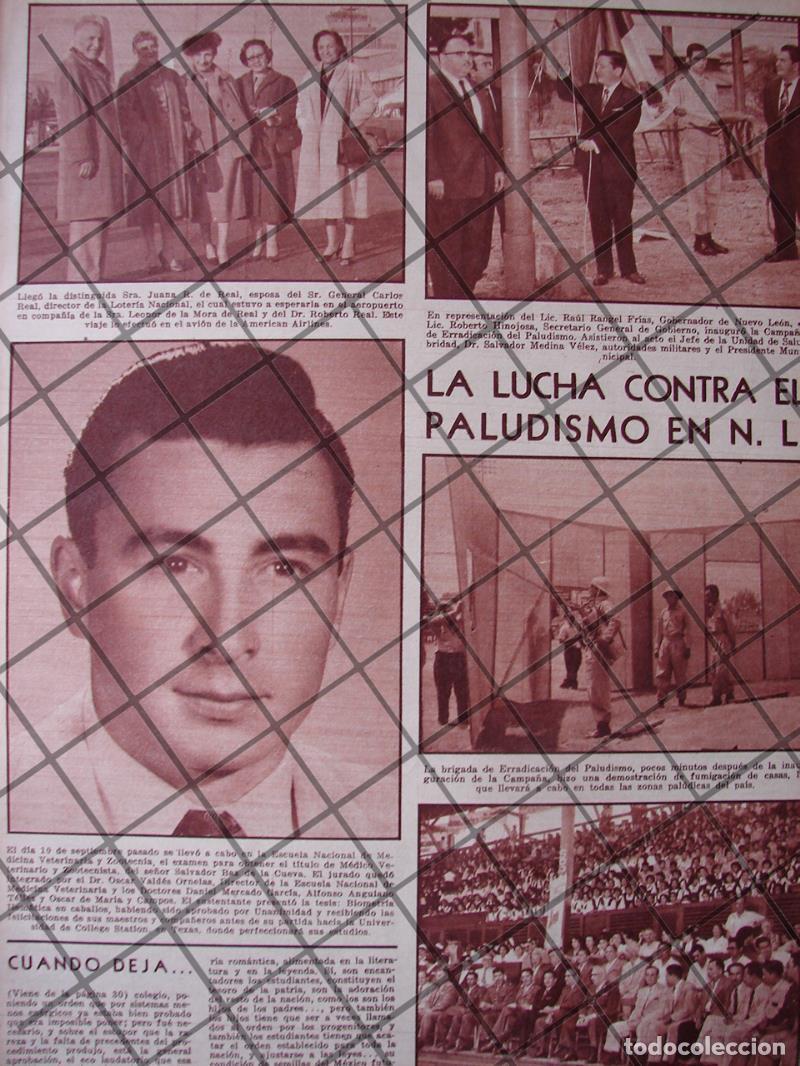 Poster collecting: AFICHE RETRO CAMPA&Ntilde;A PALUDISMO NUEVO LEON 1956