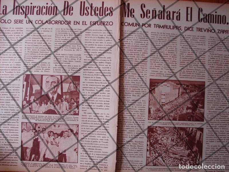 Poster collecting: AFICHE RETRO NORBERTO TREVI&Ntilde;O ZAPATA EN TAMPICO 1956