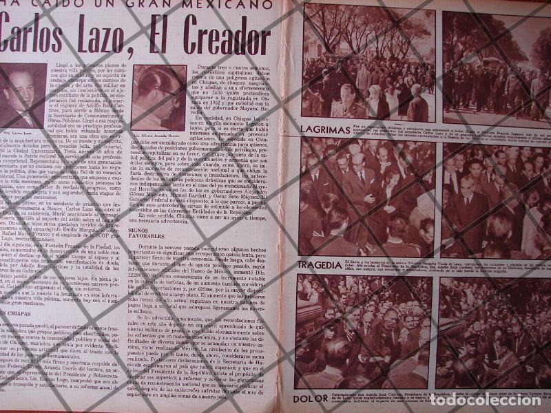 Poster collecting: AFICHE RETRO MUERE CARLOS LAZO BARREIRO 1955
