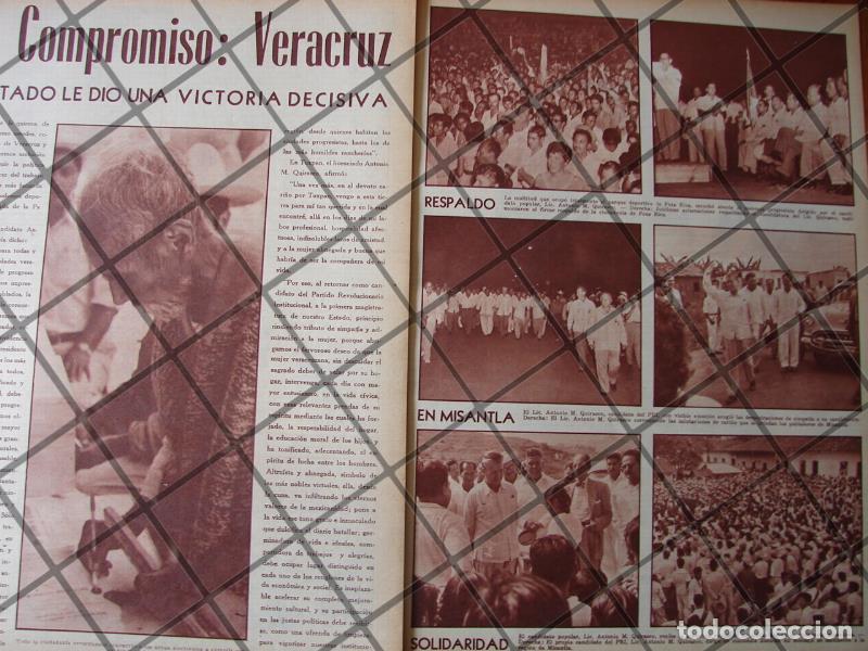 Collectionnisme d'affiches: AFICHE RETRO ANTONIO M. QUIRASCO EN MISANTLA 1956