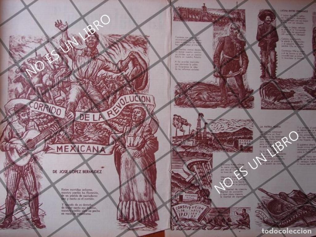 Collectionnisme d'affiches: AFICHE RETRO CORRIDOS DE LA REVOLUCION, JOSE LOPEZ BERMUDEZ