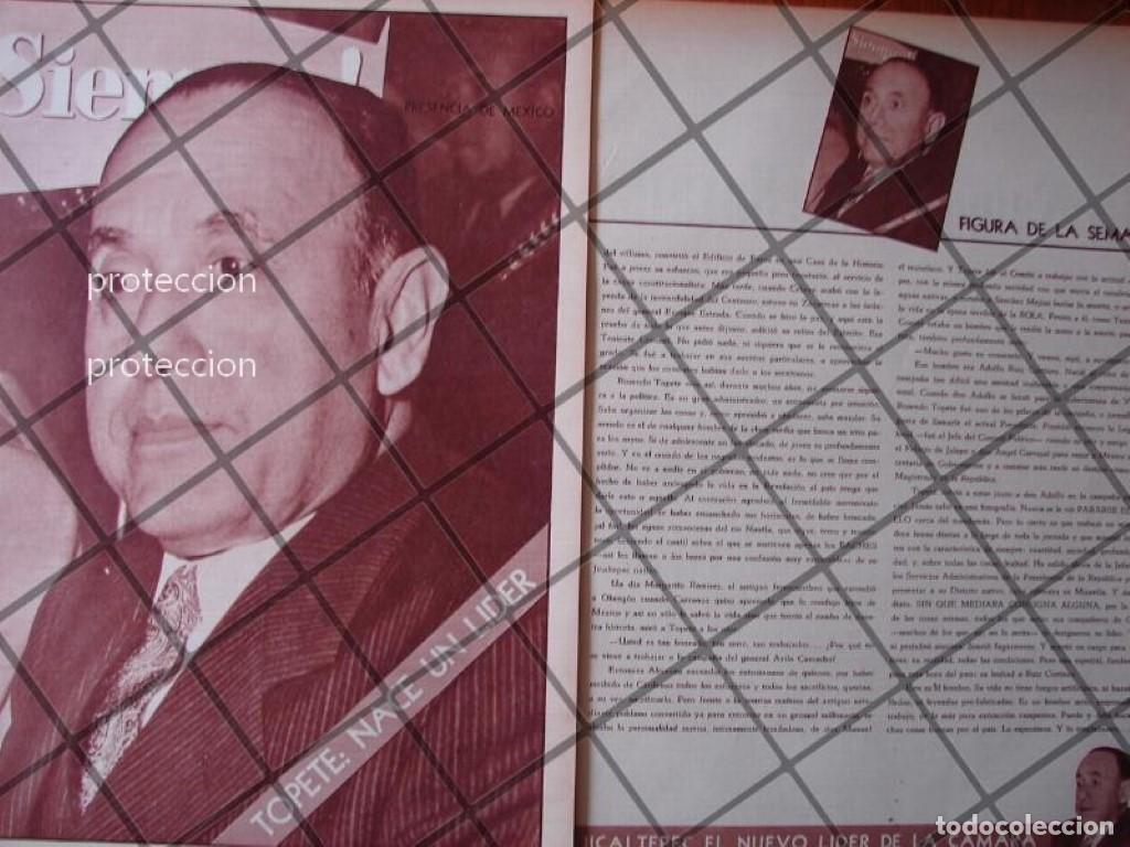 Collectionnisme d'affiches: AFICHE RETRO ENTREVISTA A ROSENDO TOPETE IBA&Ntilde;EZ 1956