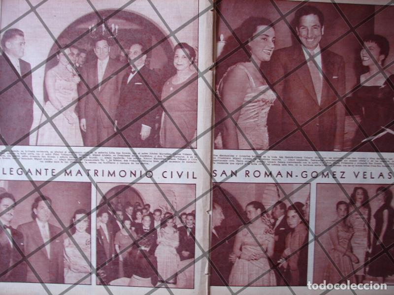 Collectionnisme d'affiches: AFICHE RETRO. BODA GOMEZ SAN ROMAN 1956