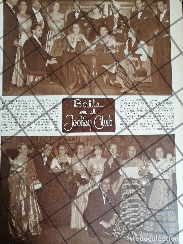 Collectionnisme d'affiches: AFICHE RETRO. HERMANAS AZCARRAGA MILMO JOCKEY CLUB 1948