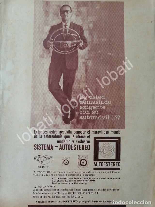 Collectionnisme d'affiches: CARTEL ANTIGUO ORIGINAL DE AUTOESTEREO SOLTAJ I � 1956 /85 SUPER RARO /302