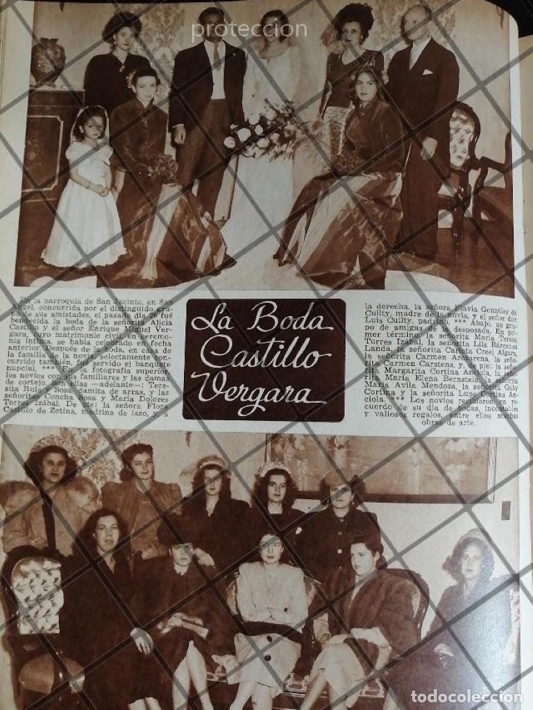 Collectionnisme d'affiches: AFICHE RETRO BODA. VERGARA CASTILLO 1948