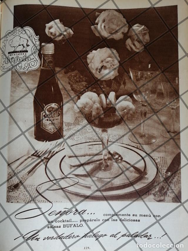 Collectionnisme d'affiches: CARTEL ANTIGUO. EMPACADORA BUFALO 1948 SALSA BUFALO