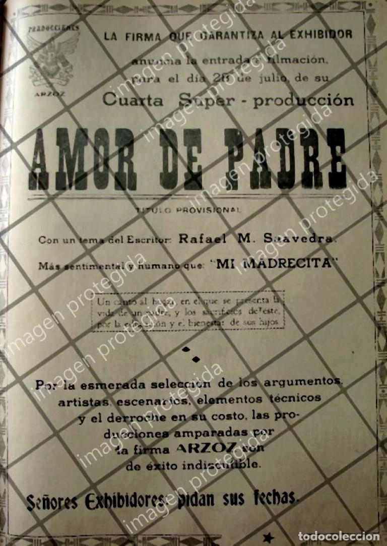 Collectionnisme d'affiches: RARISIMO AFICHE ANTIGUO INICIAN PELICULA AMOR DE PADRE 1941