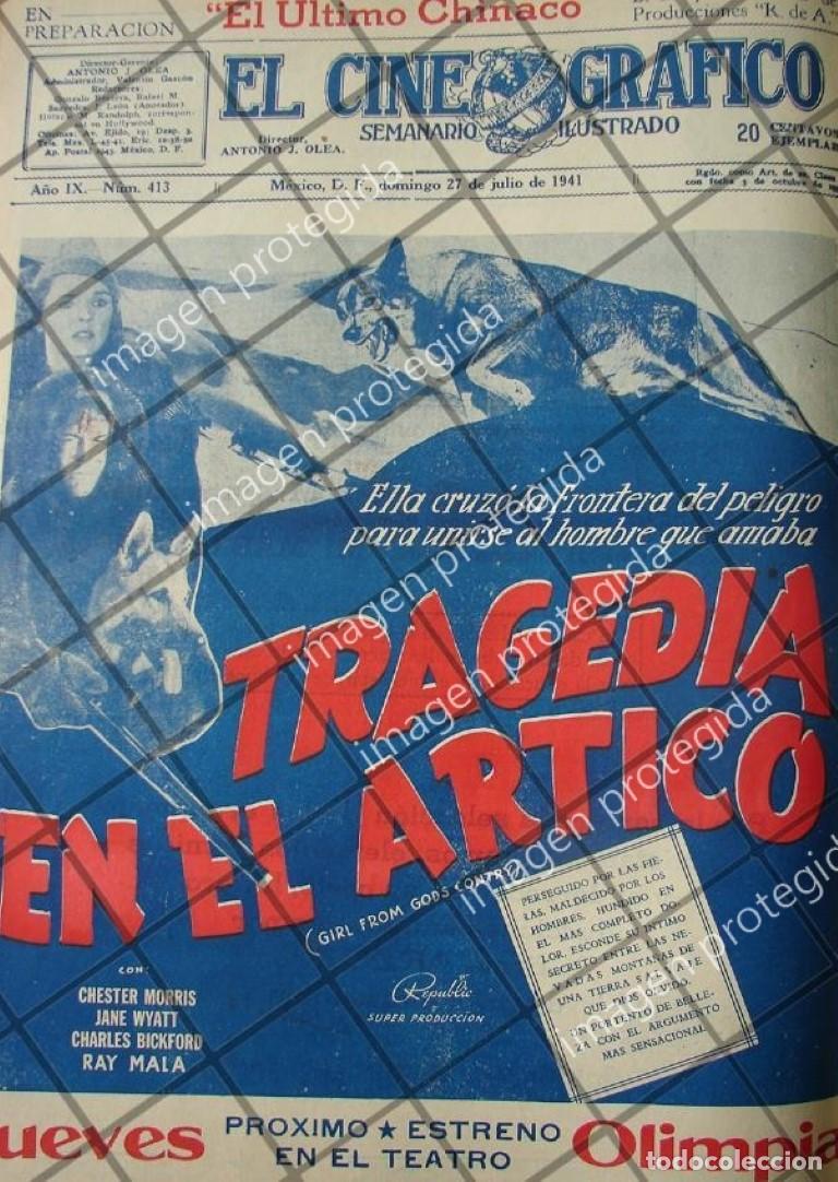 Collectionnisme d'affiches: AFICHE ANTIGUO GIRL FROM GOD`S COUNTRY 1941