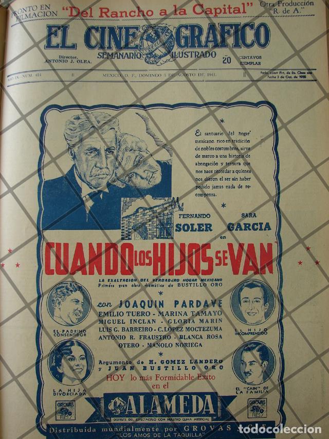 Collectionnisme d'affiches: CARTEL ANTIGUO ESTRENO PELICULA CUANDO LOS HIJOS SE VAN /2