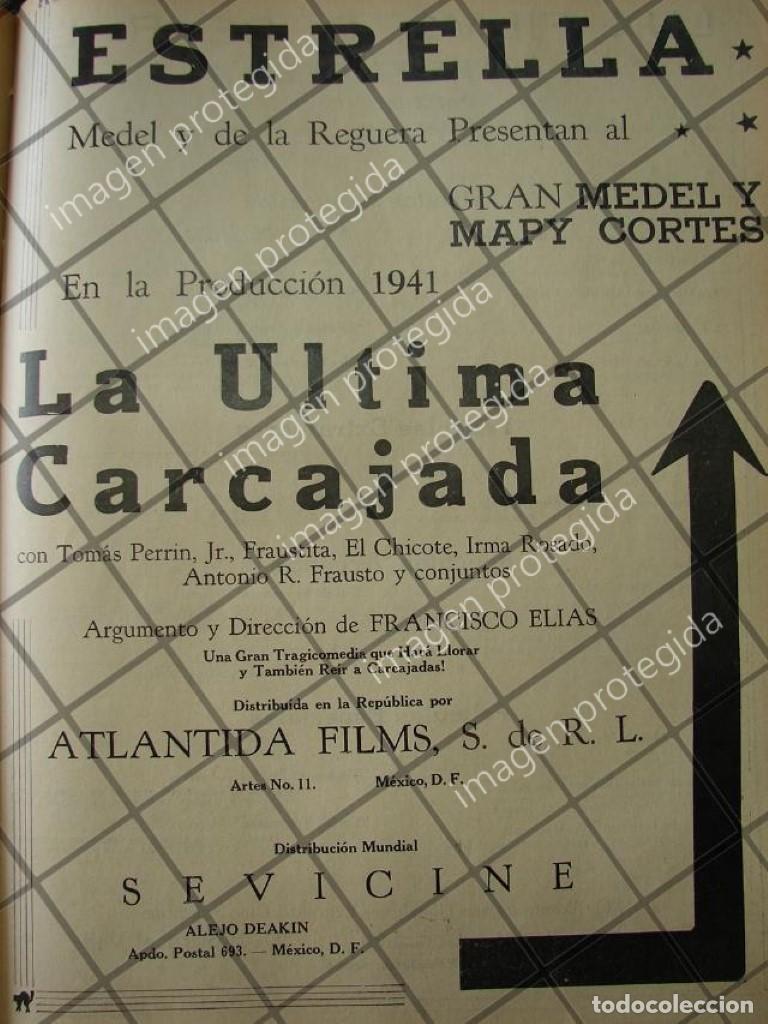 Collectionnisme d'affiches: RARISIMO CARTEL ANTIGUO PELICULA LA ULTIMA CARCAJADA 1941