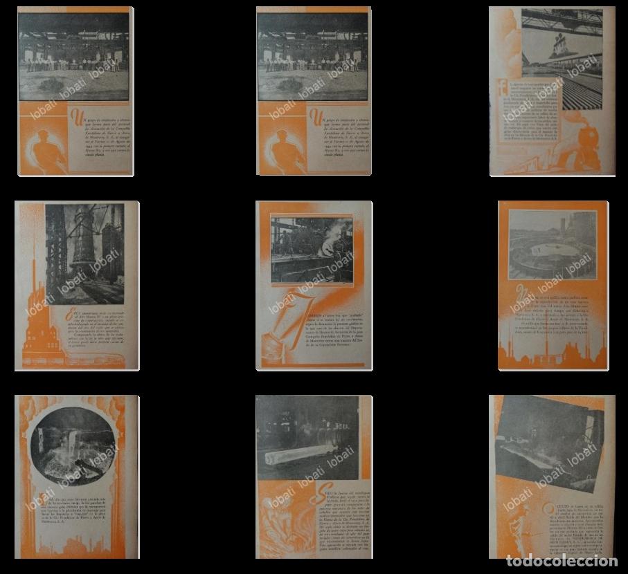 Collectionnisme d'affiches: CARTEL ANTIGUO ORIGINAL DE 15 AFICHES DE LA FUNDIDORA MONTERREY 1940 & 1945.
