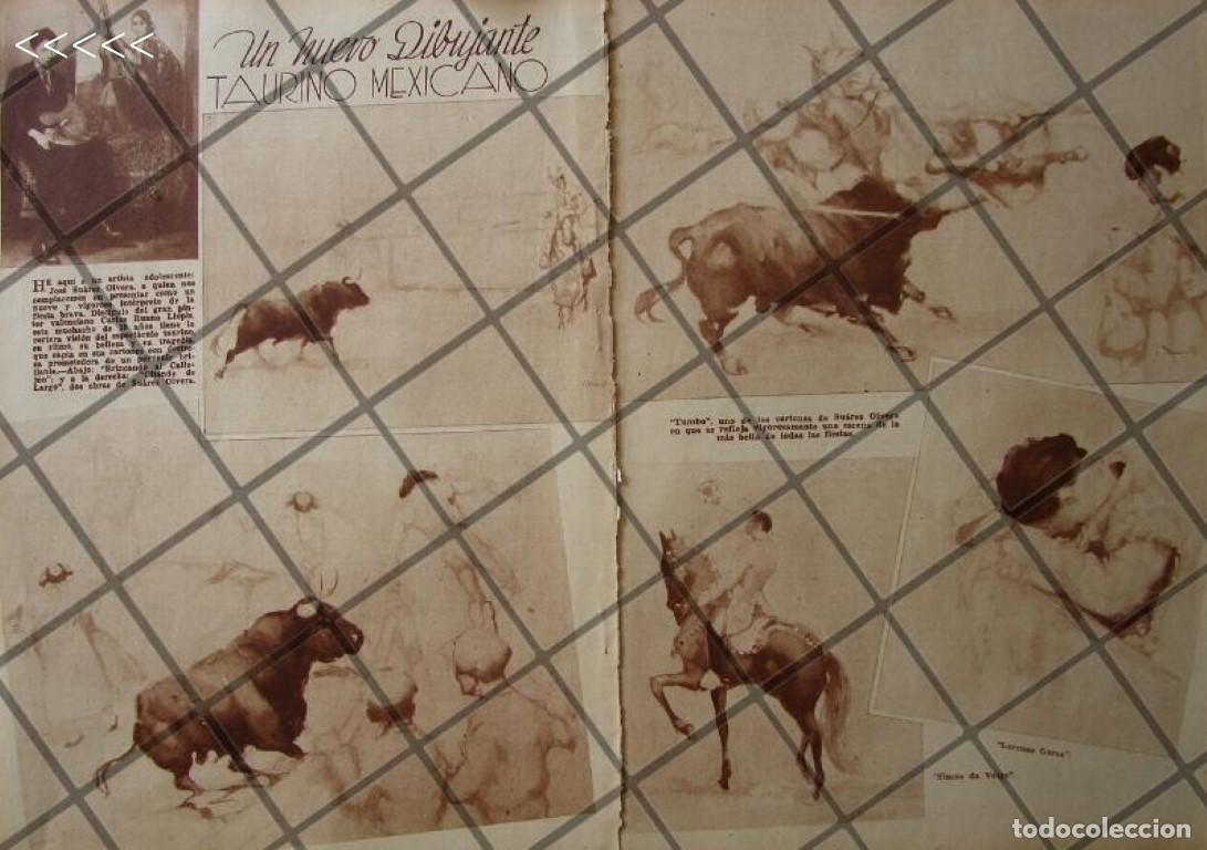 Collectionnisme d'affiches: AFICHE ANTIGUO INICIOS DEL PINTOR JOSE SUAREZ OLVERA 1937