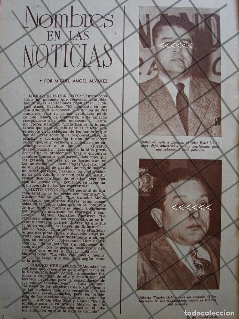 Collectionnisme d'affiches: AFICHE ANTIGUO. INCIOS DE FIDEL VELAZQUEZ 1952