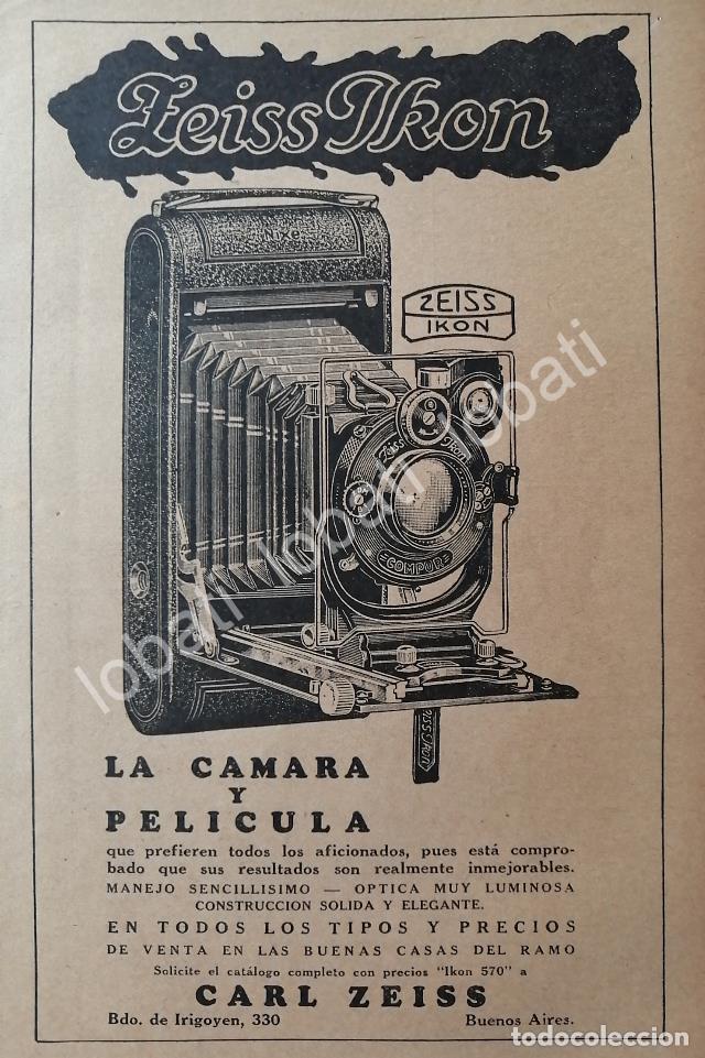 Sammeln von Plakaten: CARTEL ANTIGUO ORIGINAL DE CAMARAS FOTOGRAFICAS ZEISS IKON COMPUR 1926 /514