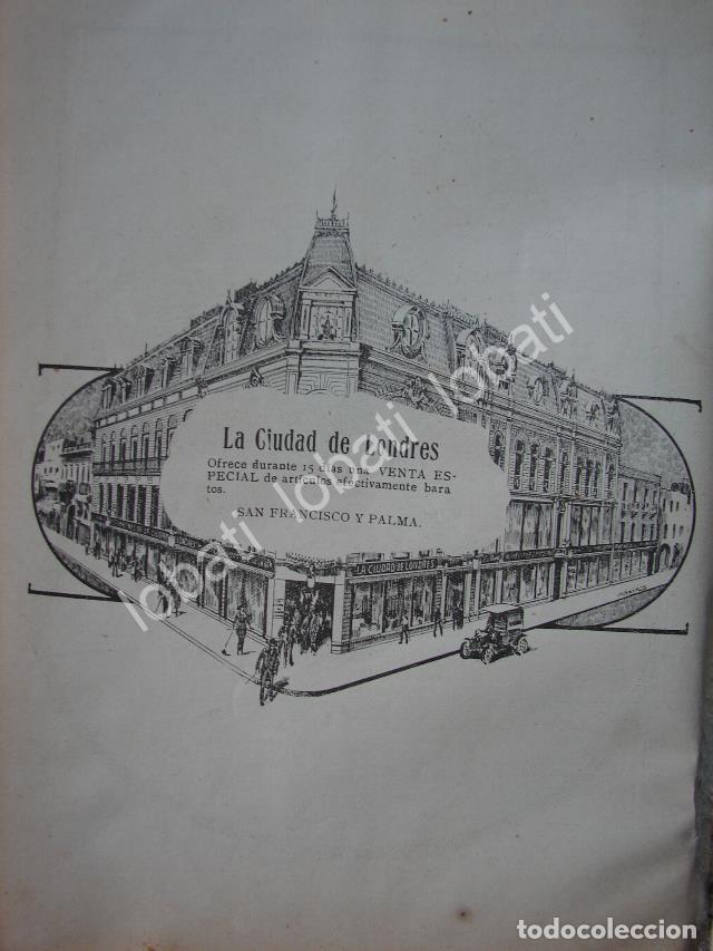 Poster collecting: CARTEL ANTIGUO ORIGINAL DE TIENDAS, LA CIUDAD DE LONDRES 1914 / 773
