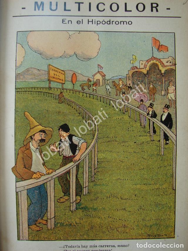 Poster collecting: CARICATURA ANTIGUA 1914 DE ATENEDORO PEREZ SOTO. EN EL HIPODROMO