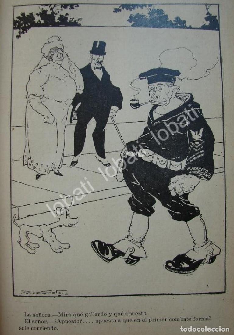 Poster collecting: CARICATURA ANTIGUA. SOBRE INTERVENCION ESTADOUNIDENSE /55 PLT MLT